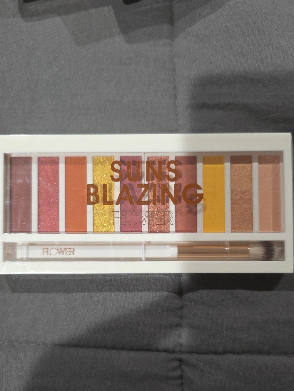 Suns Blazing Eyeshadow Palette — Warm Pink & Gold Tones